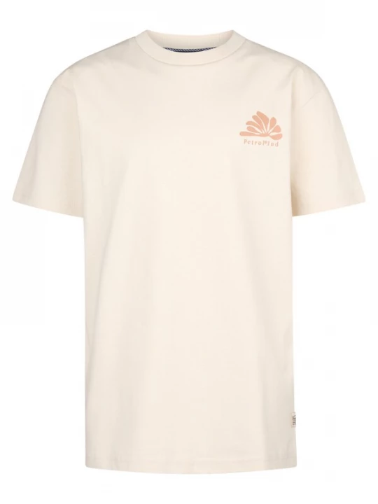 Foto van product Petrol Industries Shirt 'Schooner' crème / koraal