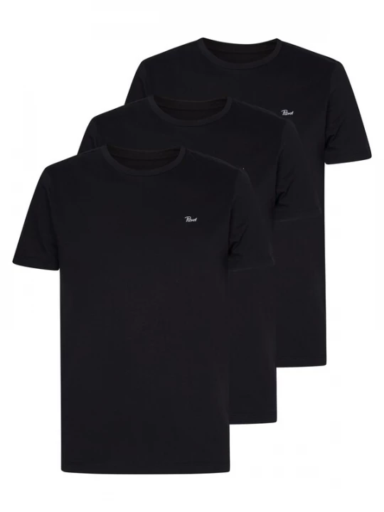 Foto van product Petrol Industries Shirt 'Sidney' antraciet / wit