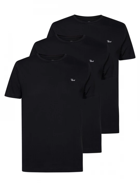 Foto van product Petrol Industries Shirt 'Sidney' zwart / wit