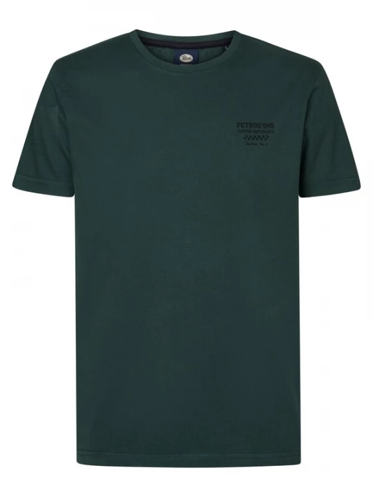 Foto van product Petrol Industries Shirt smaragd / zwart