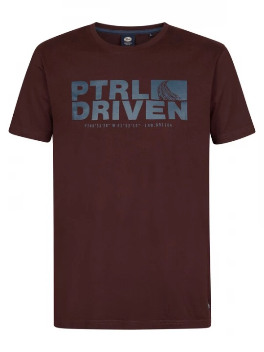 Foto van product Petrol Industries Shirt smoky blue / bordeaux