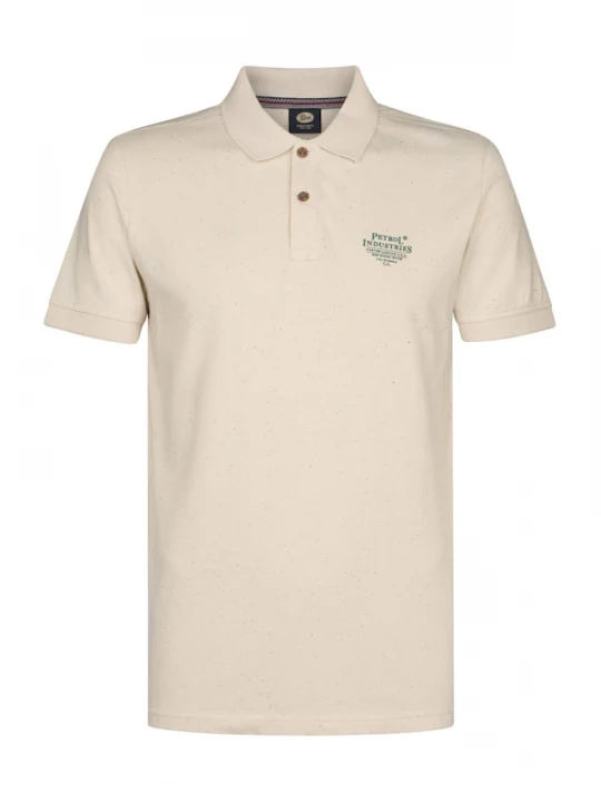 Foto van product Petrol Industries Shirt stone grey / wit