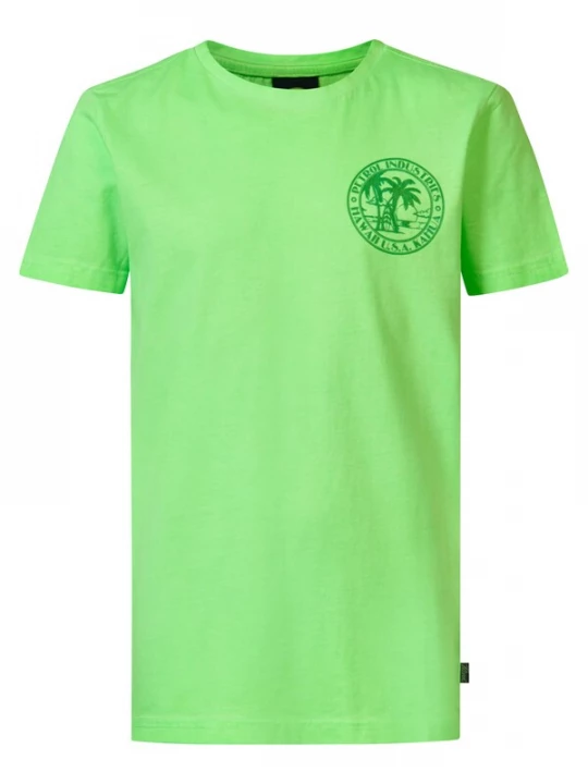 Foto van product Petrol Industries Shirt 'Sunglare' groen / lichtgroen