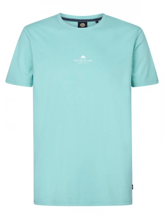 Foto van product Petrol Industries Shirt 'Surfside' aqua / wit