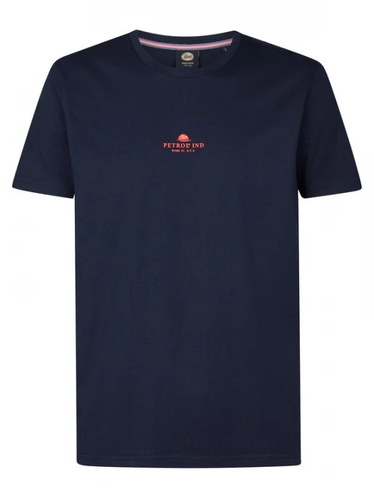 Foto van product Petrol Industries Shirt 'Surfside' navy / rood