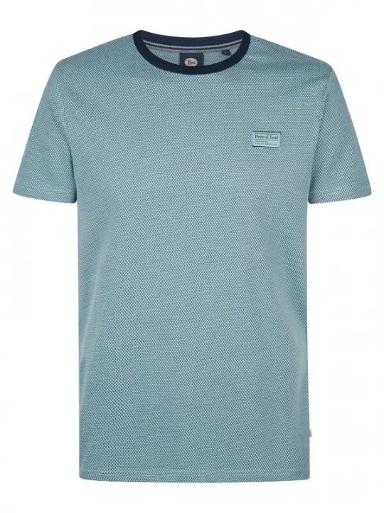 Foto van product Petrol Industries Shirt 'Tealcrest' turquoise / zwart