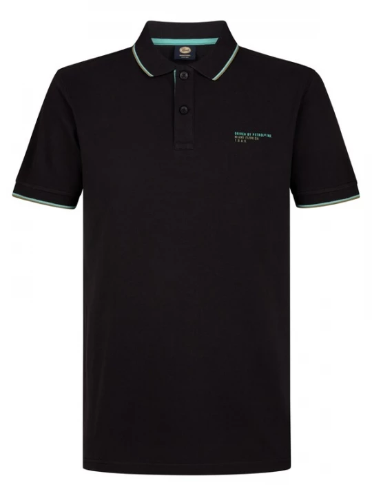 Foto van product Petrol Industries Shirt 'Tideside' aqua / groen / zwart