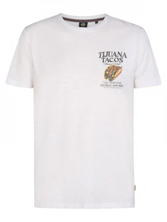 Foto van product Petrol Industries Shirt 'Tijuana' gemengde kleuren / wit