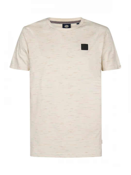 Foto van product Petrol Industries Shirt turquoise / cognac / offwhite