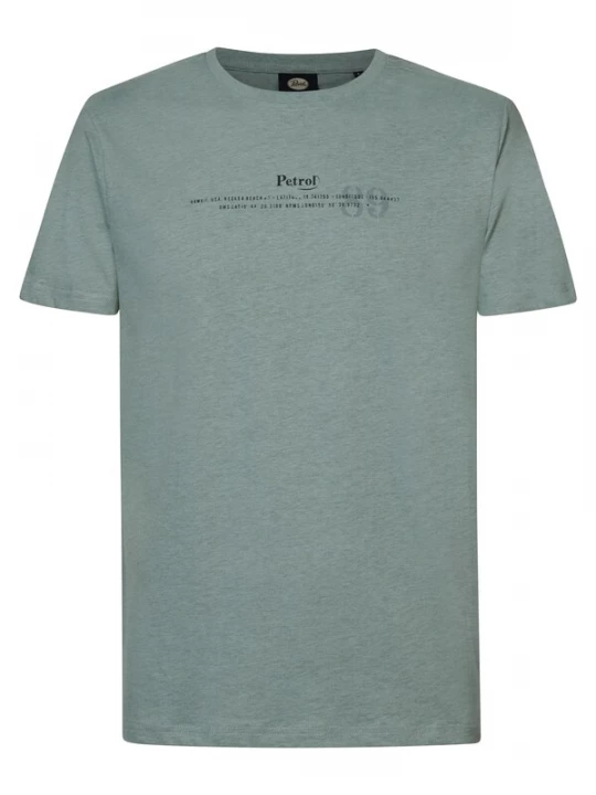 Foto van product Petrol Industries Shirt 'Zen' smoky blue / zwart