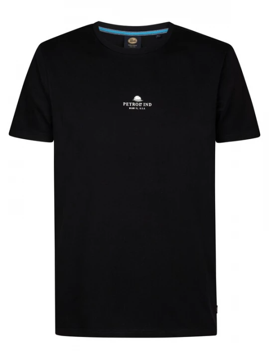 Foto van product Petrol Industries Shirt zwart / wit