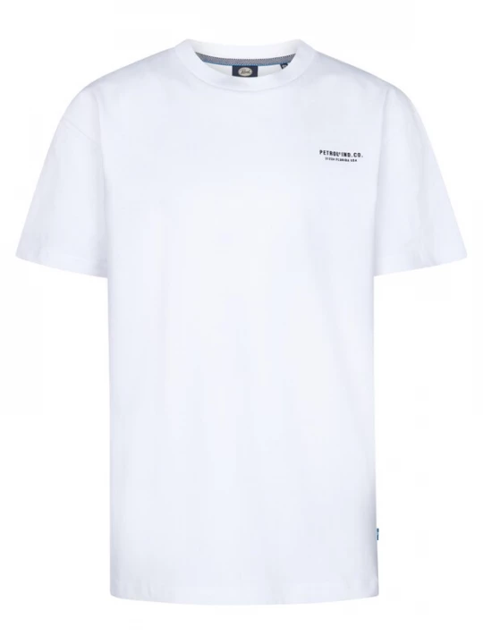 Foto van product Petrol Industries Shirt zwart / wit