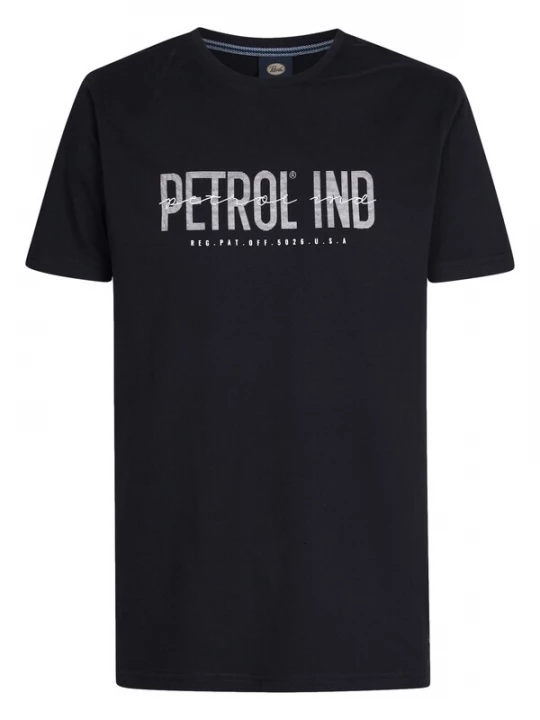 Foto van product Petrol Industries Shirt zwart / wit