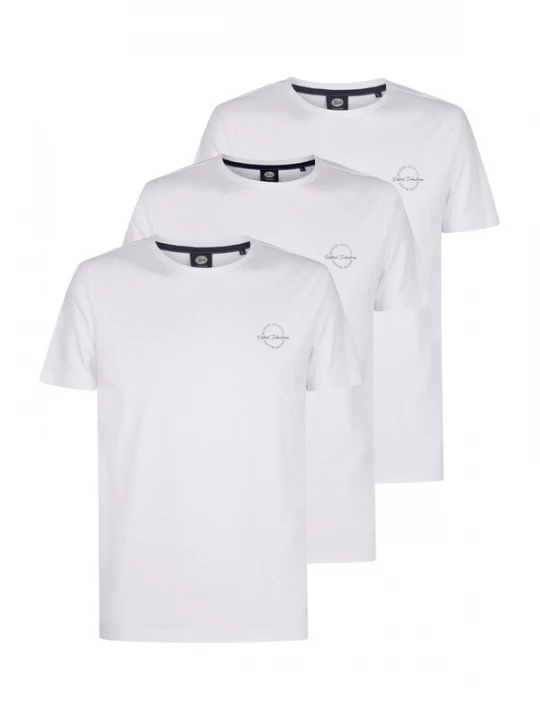 Foto van product Petrol Industries Shirt zwart / wit