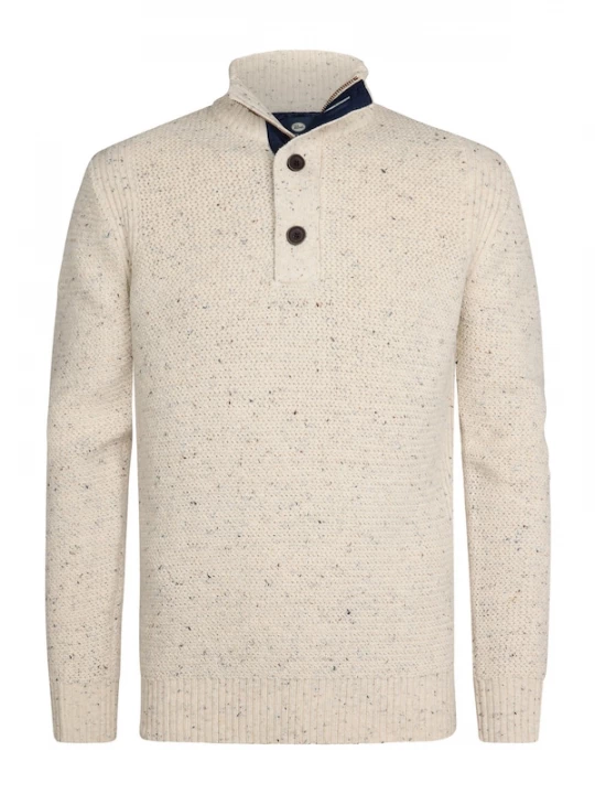 Foto van product Petrol Industries Trui 'Buffalo' offwhite