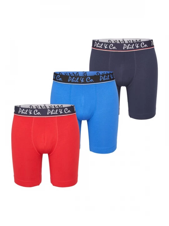 Foto van product Phil & Co. Berlin Boxershorts ' All Styles ' gemengde kleuren