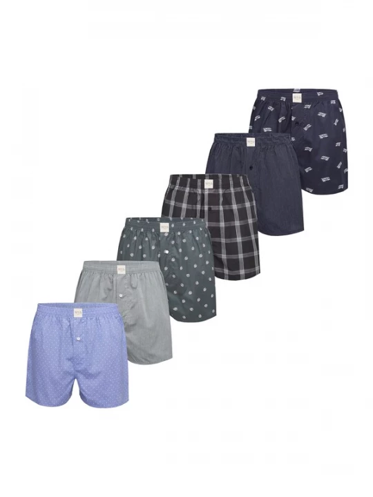Foto van product Phil & Co. Berlin Boxershorts ' Classics ' gemengde kleuren