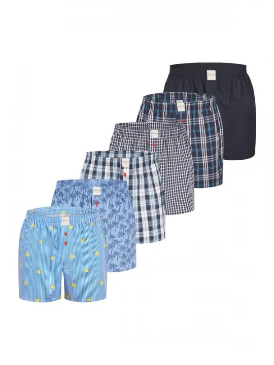 Foto van product Phil & Co. Berlin Boxershorts ' Classic Sets ' gemengde kleuren