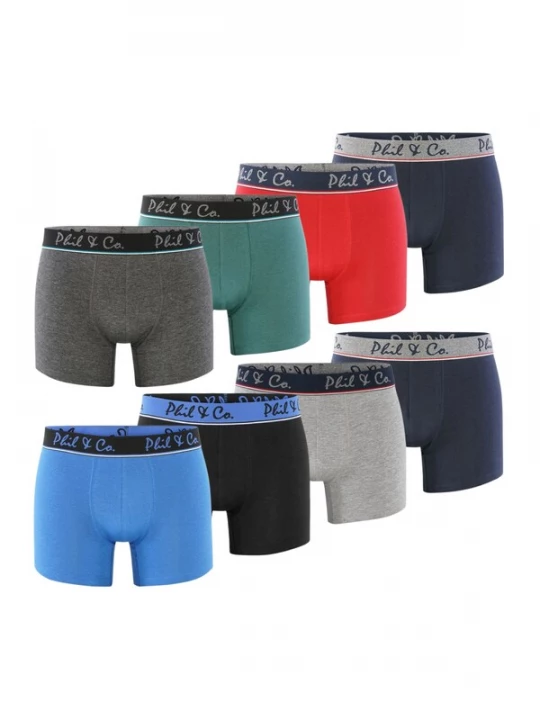 Foto van product Phil & Co. Berlin Boxershorts gemengde kleuren
