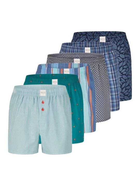 Foto van product Phil & Co. Berlin Boxershorts gemengde kleuren