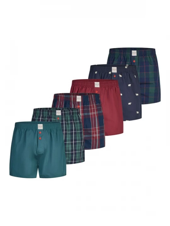 Foto van product Phil & Co. Berlin Boxershorts gemengde kleuren