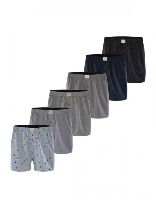 Foto van product Phil & Co. Berlin Boxershorts gemengde kleuren