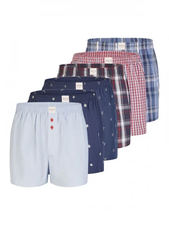 Foto van product Phil & Co. Berlin Boxershorts gemengde kleuren