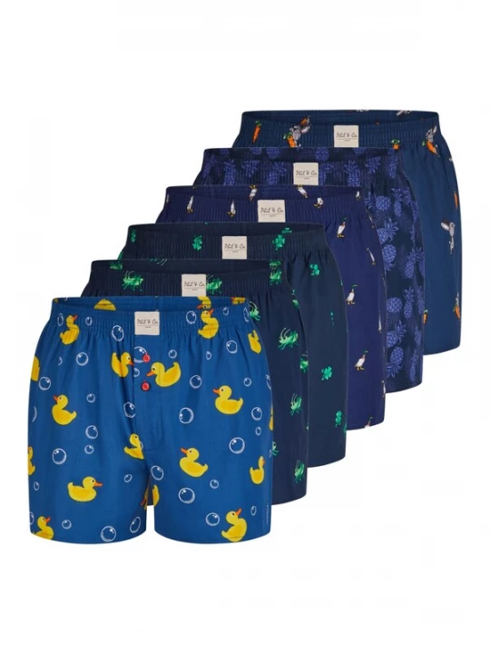 Foto van product Phil & Co. Berlin Boxershorts gemengde kleuren