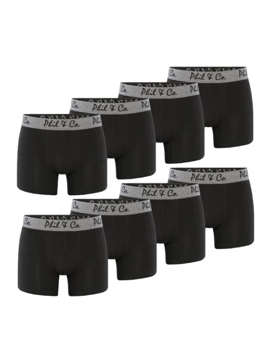 Foto van product Phil & Co. Berlin Boxershorts ' All Styles ' zwart
