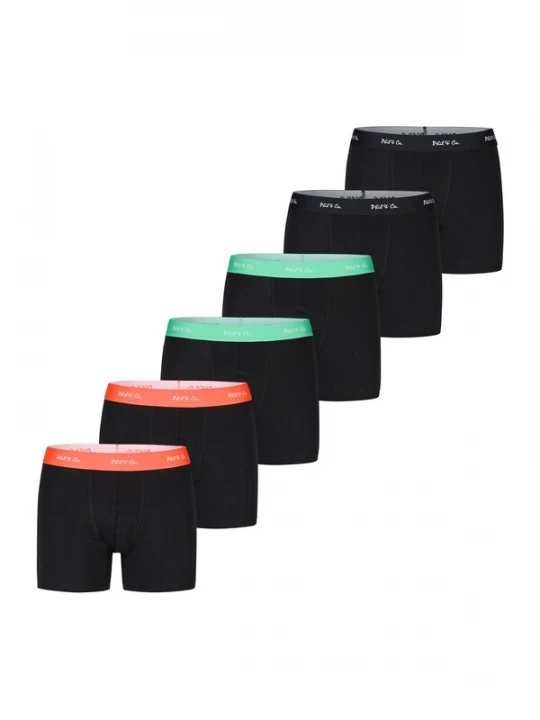 Foto van product Phil & Co. Berlin Boxershorts ' Jersey Core ' gemengde kleuren / zwart