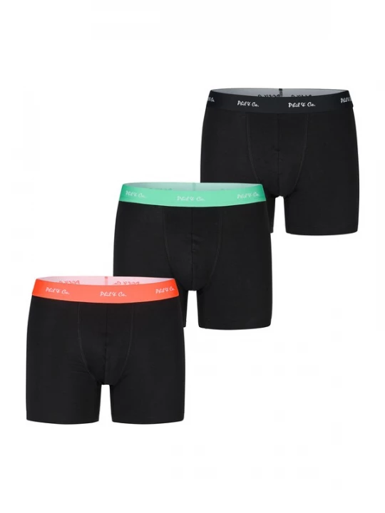 Foto van product Phil & Co. Berlin Boxershorts ' Jersey Core ' gemengde kleuren / zwart