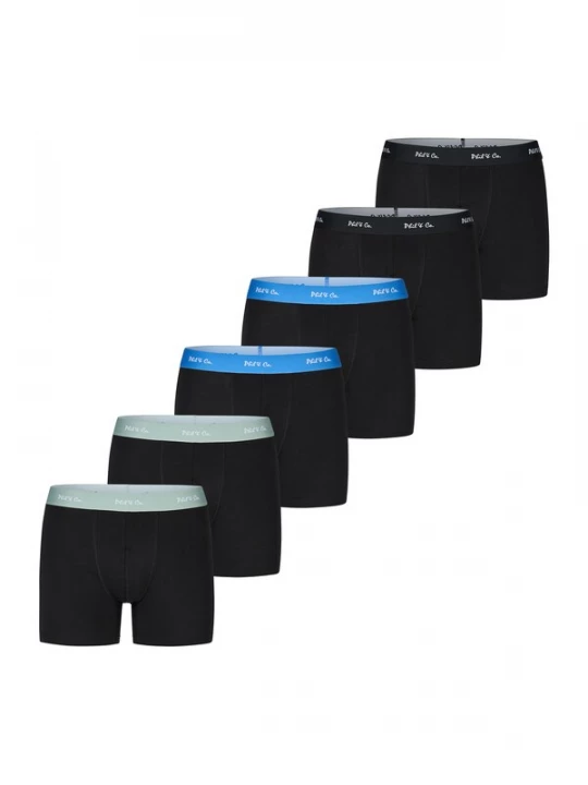 Foto van product Phil & Co. Berlin Boxershorts ' Jersey Core ' gemengde kleuren / zwart