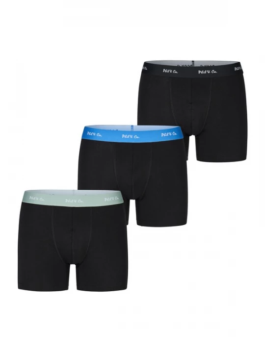 Foto van product Phil & Co. Berlin Boxershorts ' Jersey Core ' gemengde kleuren / zwart