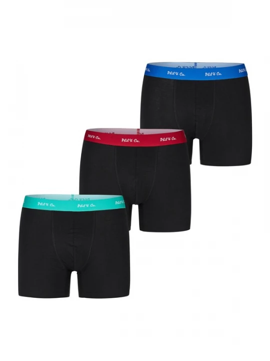 Foto van product Phil & Co. Berlin Boxershorts ' Jersey Core ' gemengde kleuren / zwart
