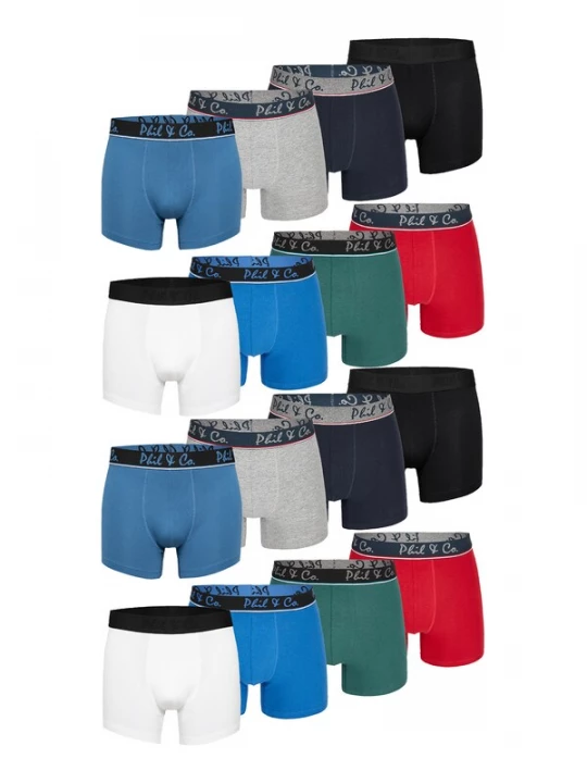 Foto van product Phil & Co. Berlin Boxershorts ' Retropants ' gemengde kleuren