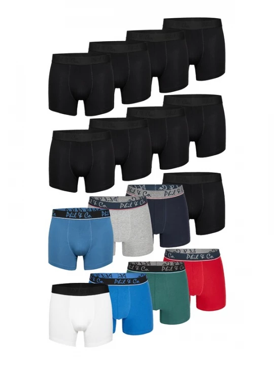 Foto van product Phil & Co. Berlin Boxershorts ' Retropants ' gemengde kleuren