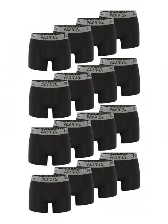Foto van product Phil & Co. Berlin Boxershorts zwart