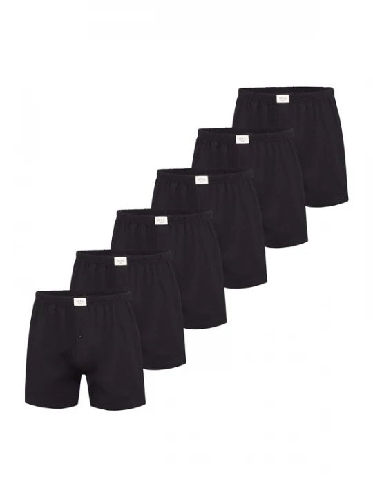 Foto van product Phil & Co. Berlin Boxershorts zwart / natuurwit