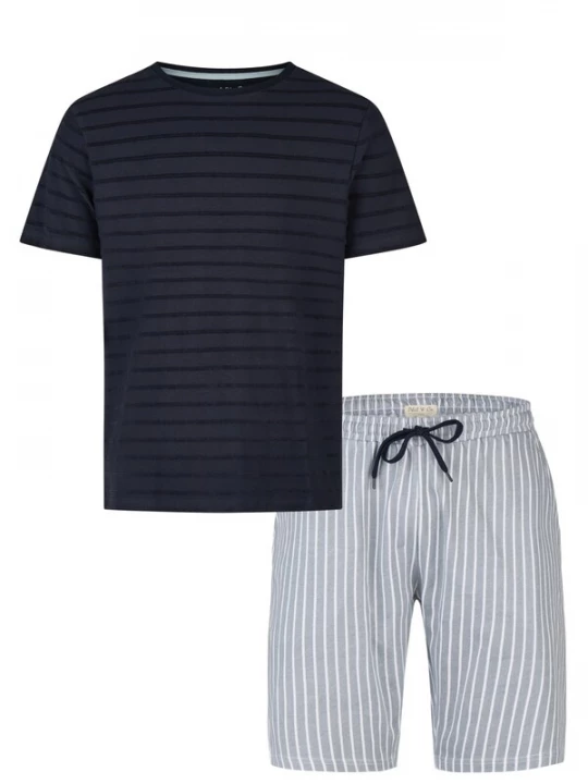 Foto van product Phil & Co. Berlin Pyjama kort donkerblauw