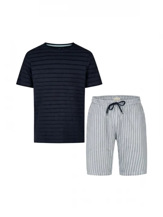 Foto van product Phil & Co. Berlin Pyjama kort 'Fashionable' gemengde kleuren