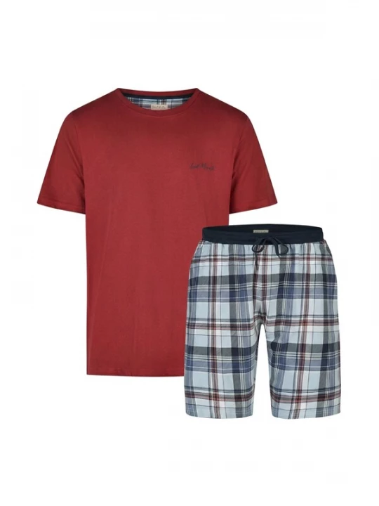 Foto van product Phil & Co. Berlin Pyjama kort 'Fashionable' gemengde kleuren