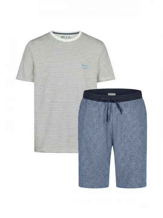 Foto van product Phil & Co. Berlin Pyjama kort gemengde kleuren