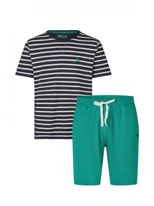 Foto van product Phil & Co. Berlin Pyjama kort gemengde kleuren