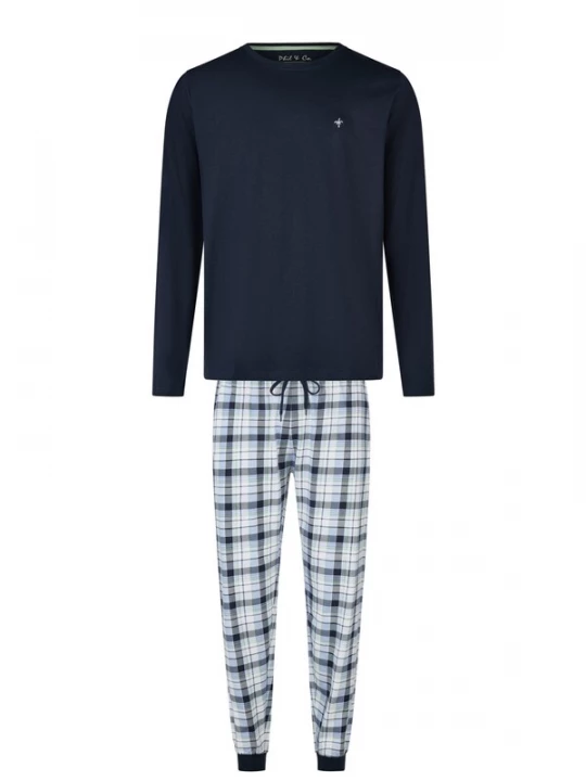 Foto van product Phil & Co. Berlin Pyjama lang donkerblauw