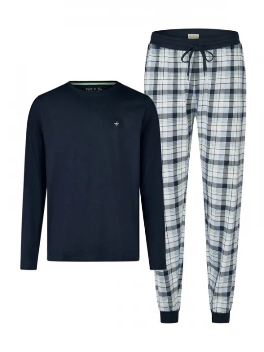Foto van product Phil & Co. Berlin Pyjama lang 'Fashionable' gemengde kleuren