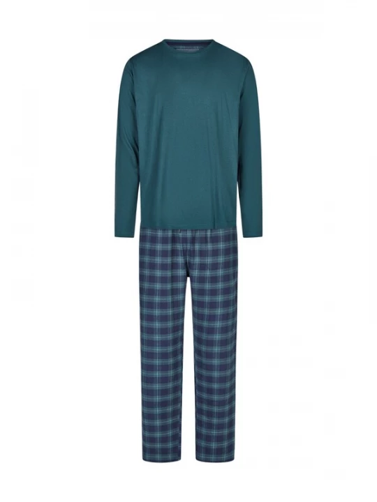 Foto van product Phil & Co. Berlin Pyjama lang groen / petrol