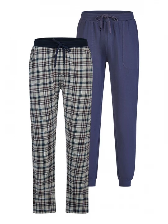 Foto van product Phil & Co. Berlin Pyjamabroek 'Cozy Classics' gemengde kleuren