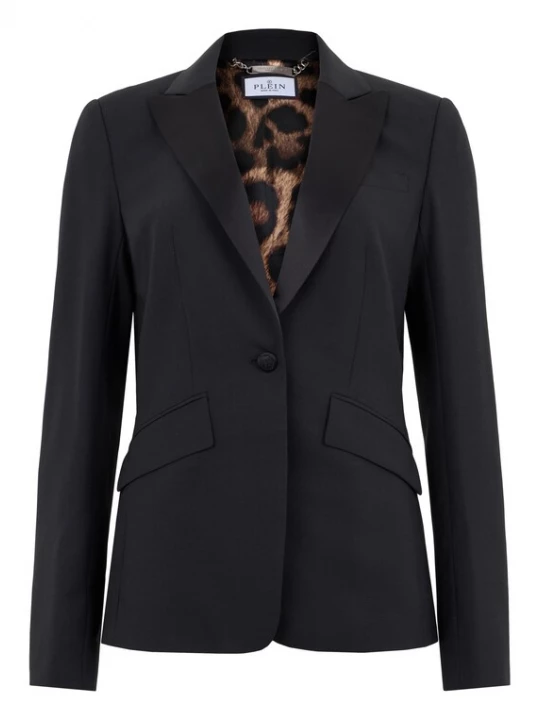 Foto van product Philipp Plein Blazers 'Skull' zwart