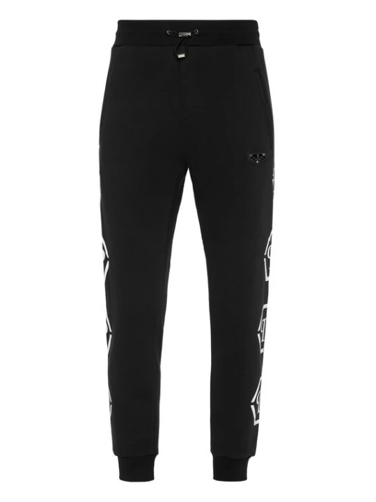 Foto van product Philipp Plein Broek 'Hexagon' zwart / wit