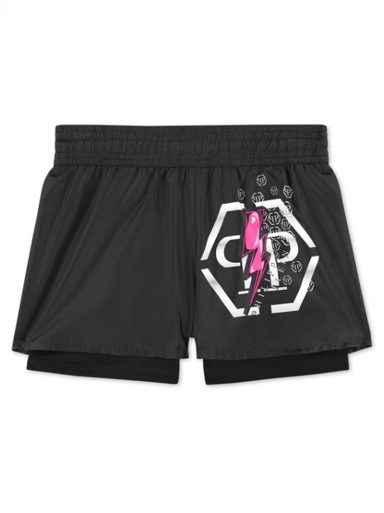 Foto van product Philipp Plein Broek pink / rosé / zwart / zilver